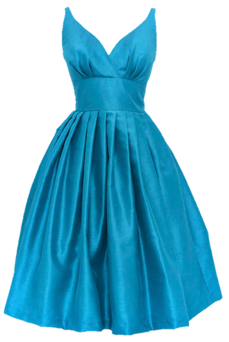 Elizabeth Teal Dress