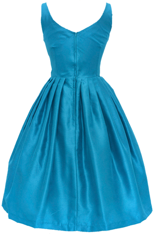 Elizabeth Teal Dress