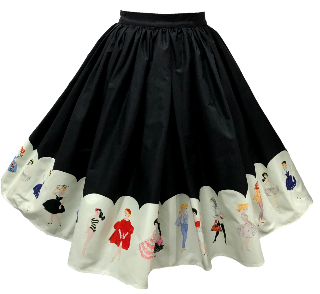 My Barbie Collection Swing Skirt Kiss Kiss Bang Clothing