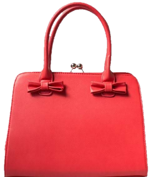 Jessica Bow Matte Handbag