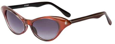 Star Cat Eye Sunglasses