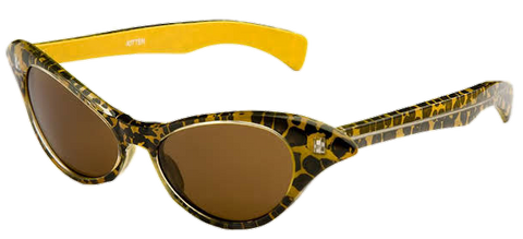 Kitten Leopard Cat Eye (Polarised) Sunglasses