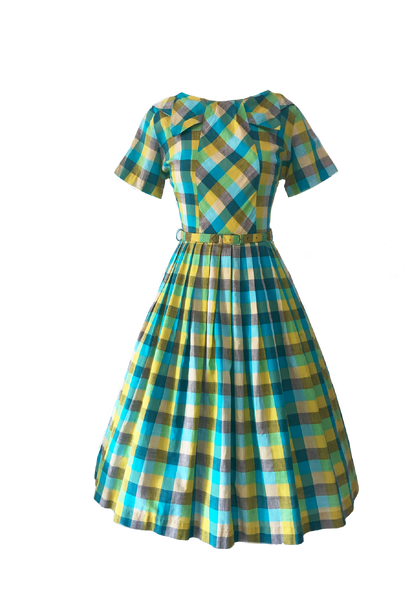 Fashion Firsts Vintage Gingham Dress