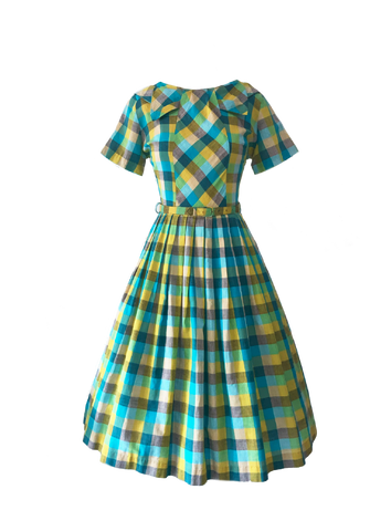 Fashion Firsts Vintage Gingham Dress