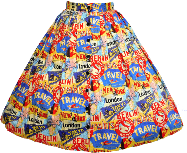 Bon Voyage Skirt