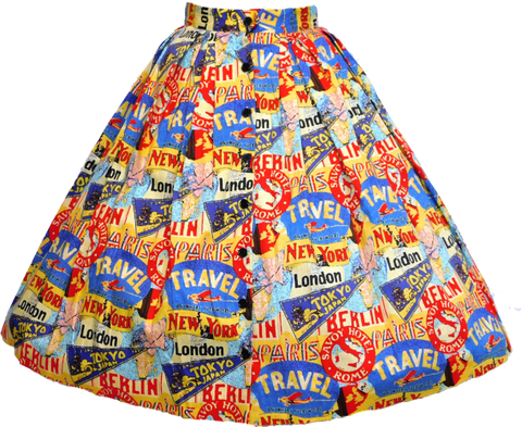 Bon Voyage Skirt