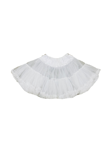Hell Bunny White Petticoat- Short