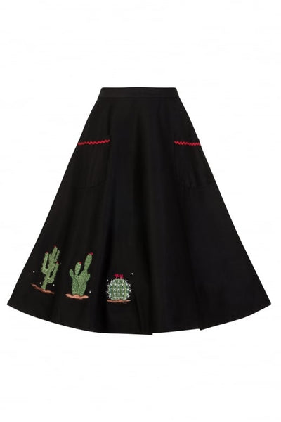 Silvia Cactus Swing Skirt